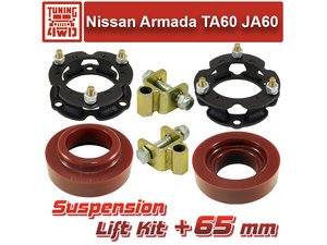 Лифт комплект подвески Nissan Armada TA60 Infiniti JA60 65 мм | Podgotoffka.Ru