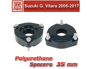 Проставки передних стоек Suzuki TD54 PU 35 мм Escudo | Podgotoffka.Ru