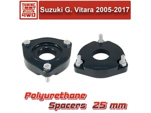 Проставки передних стоек Suzuki TD54 PU 25 мм Escudo | Podgotoffka.Ru