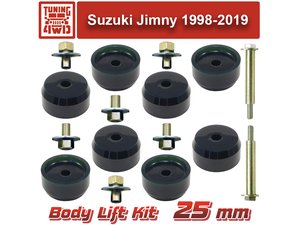 Лифт кузова Suzuki Jimny JB 25 мм лайт | Podgotoffka.Ru