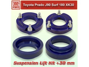 Лифт комплект подвески Toyota L.C. Prado 90 30 мм Land Cruiser Prado 90 | Podgotoffka.Ru