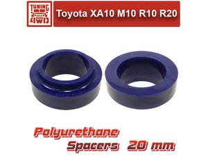 Проставки задних пружин Toyota XA10 20 мм RAV4 | Podgotoffka.Ru
