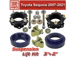 Лифт комплект подвески Toyota Sequoia 2 75+50 мм | Podgotoffka.Ru