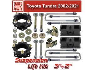 Лифт комплект подвески Toyota Tundra 2 75+50 мм | Podgotoffka.Ru