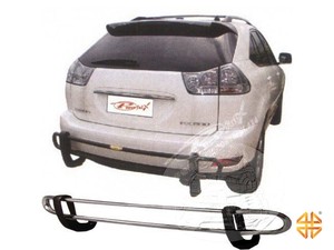 Защита заднего бампера LEXUS RX330/RX330 /HARRIER MCU30 (2003-2008) хром | Podgotoffka.Ru