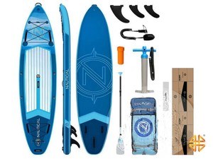 Надувная доска для SUP (САП) серфинга 320*81*15 NAUTICAL DARK BLUE