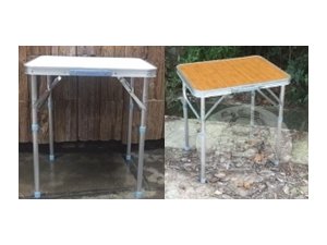 Стол складной 60*45*60см белый