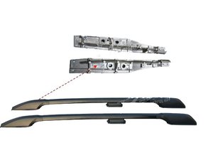 Рейлинги продольные TOYOTA LAND CRUISER PRADO 150 (2010-2013) Черные