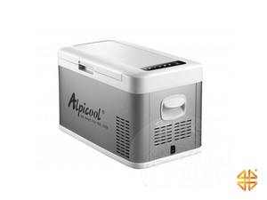 Автохолодильник компрессорный Alpicool 25л 12V/24V220V (двухкамерный, металл. корпус) | Podgotoffka.Ru