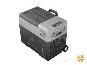 Автохолодильник компрессорный Alpicool 50л 12V/24V220V (колеса и телескопическая ручка) | Podgotoffka.Ru