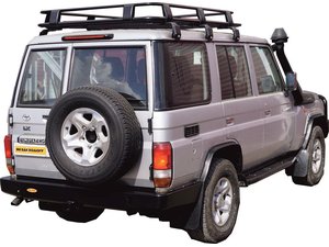 Бампер задний Toyota Land Cruiser 78, БС.23/1 | Podgotoffka.Ru
