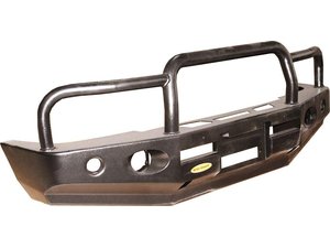 Бампер силовой передний Toyota Surf 185 с кенгурином