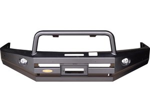 Бампер силовой передний Toyota Land Cruiser 200 с центральной дугой