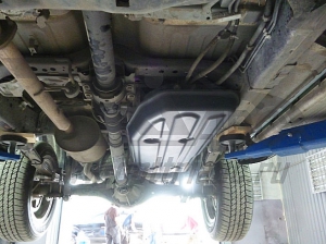 Защита топливного бака Toyota Hilux 2015+ (композит 8 мм) | Podgotoffka.Ru